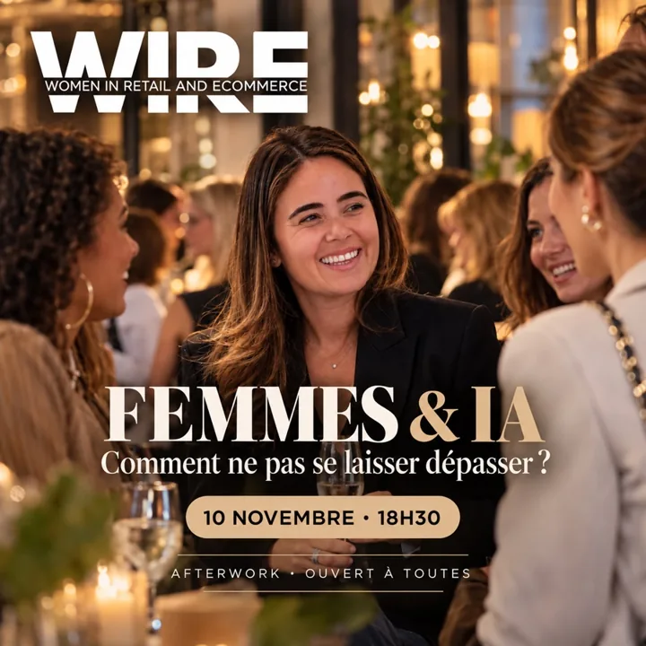 WIRE Femmes & IA - 10 novembre 2026, 18h30, afterwork ouvert à toutes